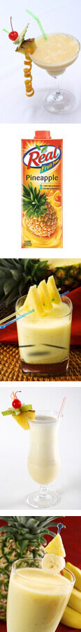 Pineapple Banana Smoothie Mocktail Recipe